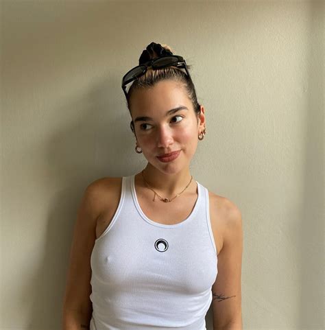 dua lipa breasts|Dua Lipa Frees the Nip in a Naked Dress for the。